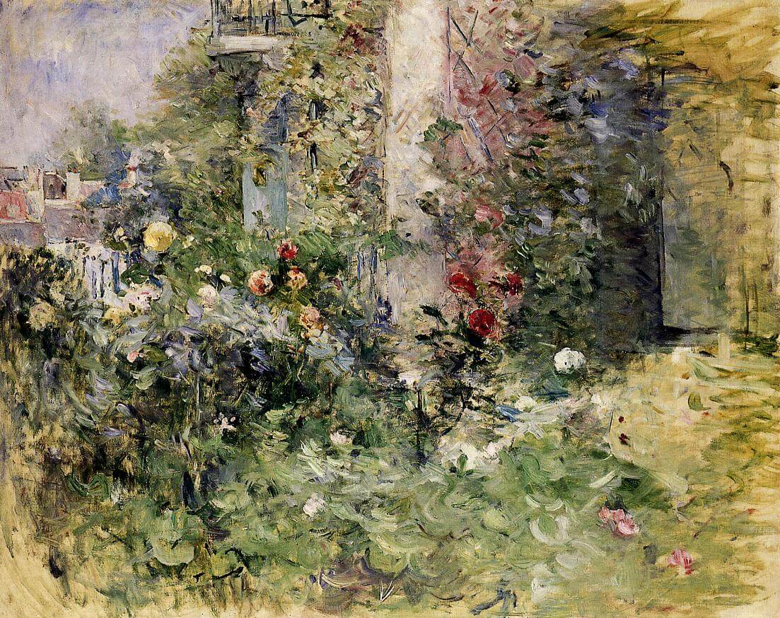 “Il giardino di Bougival” di Berthe Morisot